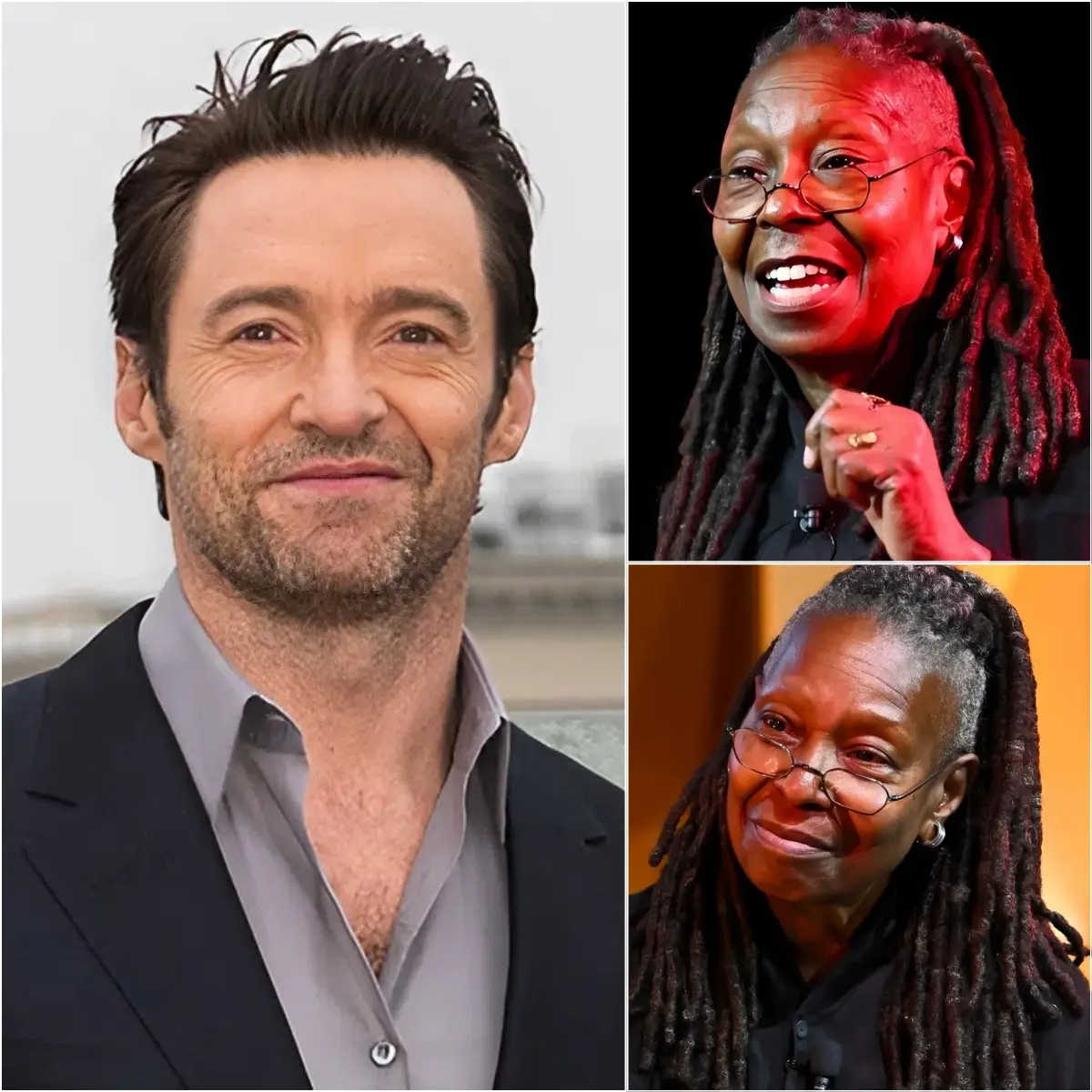 "WHOOPI GOLDBERG FINALLY SAID OUT LOUD WHAT MILLIONS HAVE BEEN THINKING ABOUT HUGH JACKMAN...