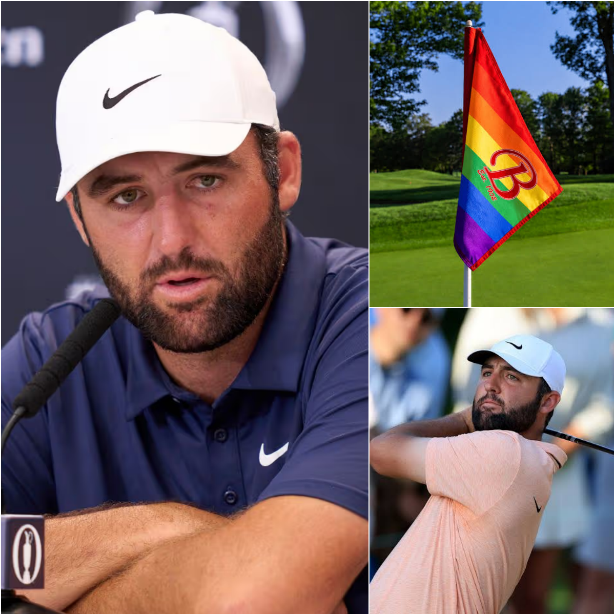 OFFICIAL CONFIRMATION 🚨 Scottie Scheffler has officially declined to wear a glove featuring the LGBTQ+ rainbow symbol during the 2026 golf season.