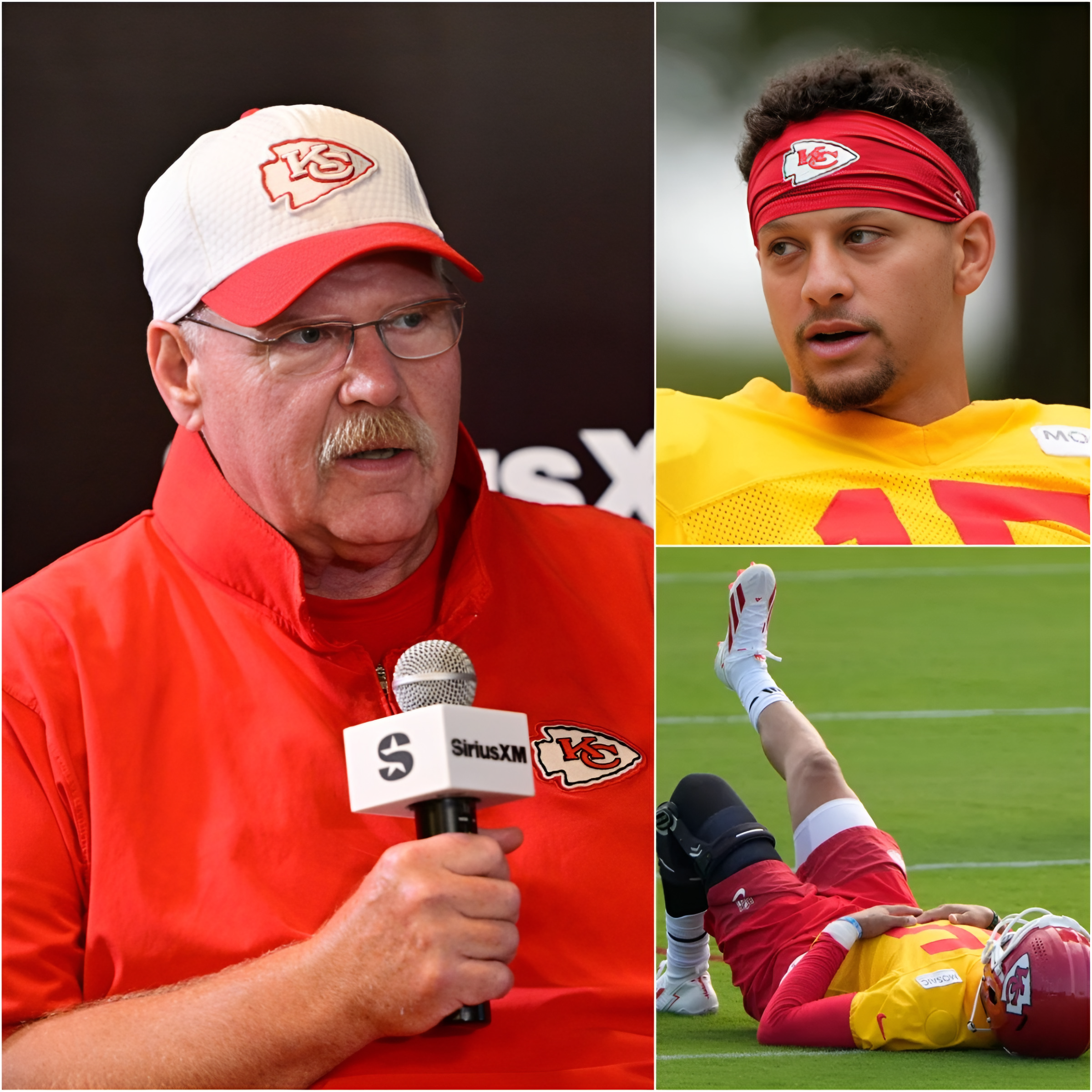 SAD NEWS: Coach Andy Reid has unexpectedly admitted there is a "very high probability" Patrick Mahomes will sit out the entire preseason