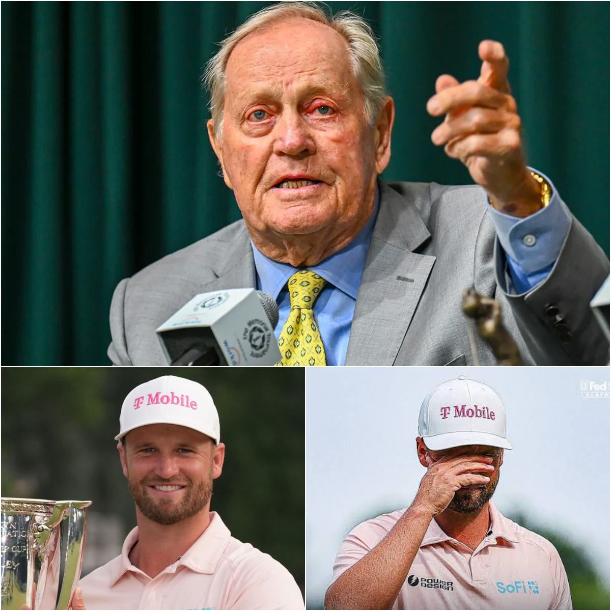 “I can no longer remain silent!” — Jack Nicklaus has publicly denounced Wyndham Clark and called on the top 30 golfers to boycott the Tour Championship