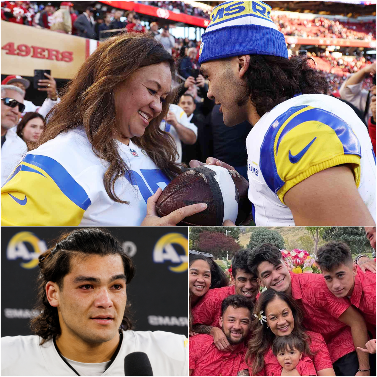 Mom, you are my everything...” — Puka Nacua opens up for the first time about the pain of losing his father and the woman who shouldered