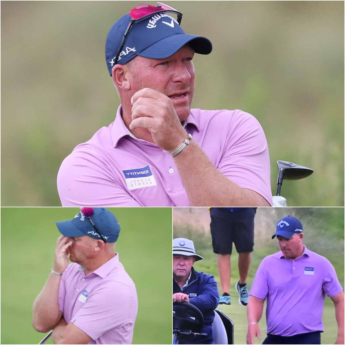 🚨 “THIS IS COMPLETELY UNFAIR, AND TODAY I AM THE VICTIM!” Immediately after being handed a two-stroke penalty for allegedly “improving his stance”