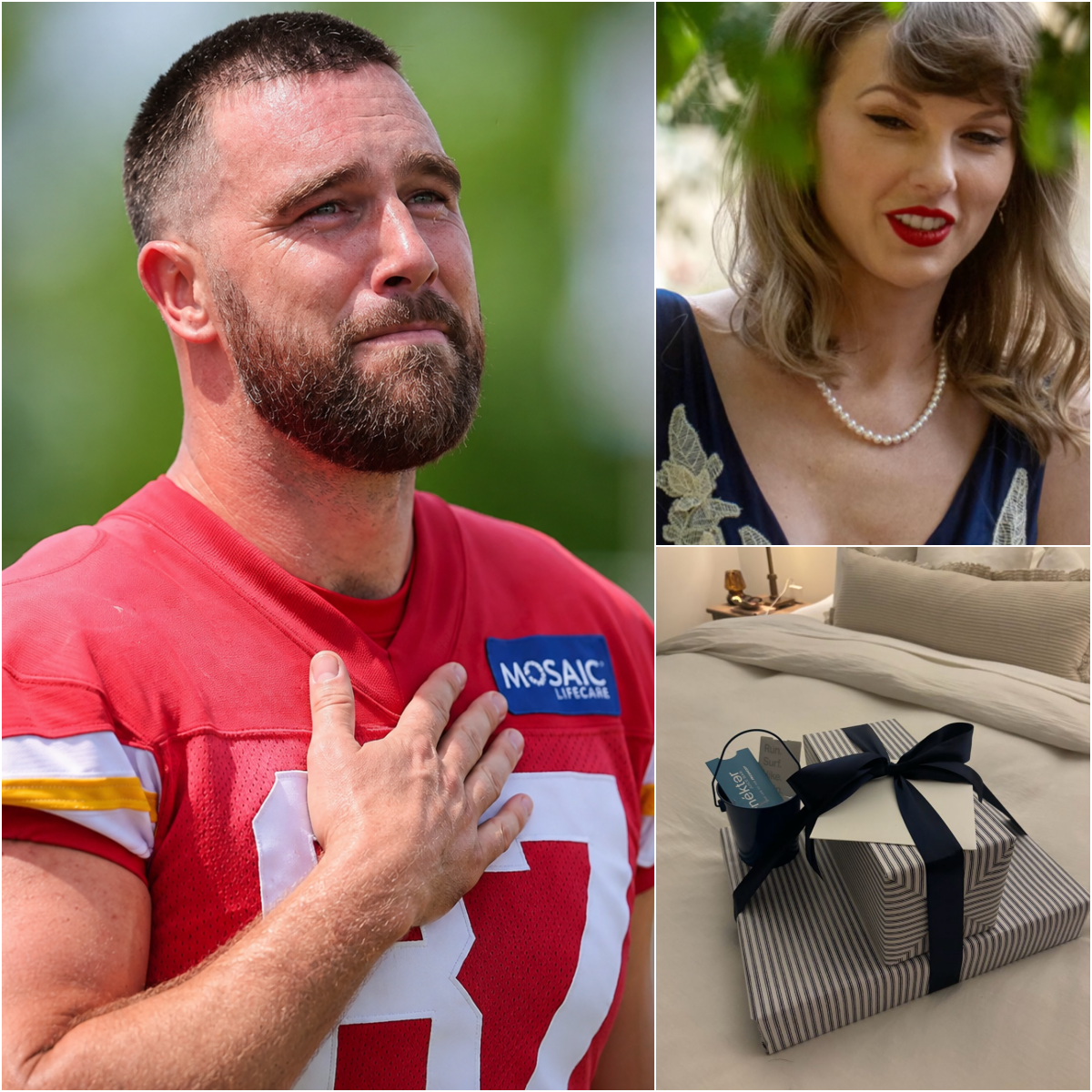 🔥 AS TRAVIS KELCE PREPARES FOR A HIGH-PRESSURE SEASON, TAYLOR SWIFT SURPRISINGLY DOES THE UNEXPECTED: With the two temporarily