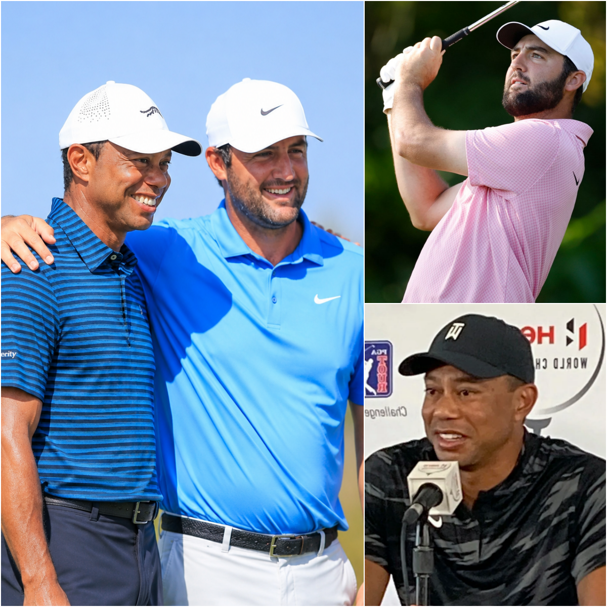 “HE REMINDS ME WHY I LOVE GOLF...” Tiger Woods offered heartfelt praise for Scottie Scheffler after witnessing