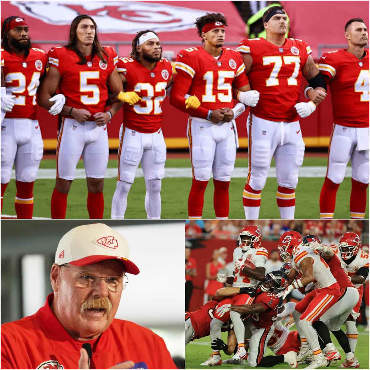 “IT’S TIME TO MAKE A DECISION.”— Following their second consecutive loss, the Chiefs are reportedly considering a major defensive