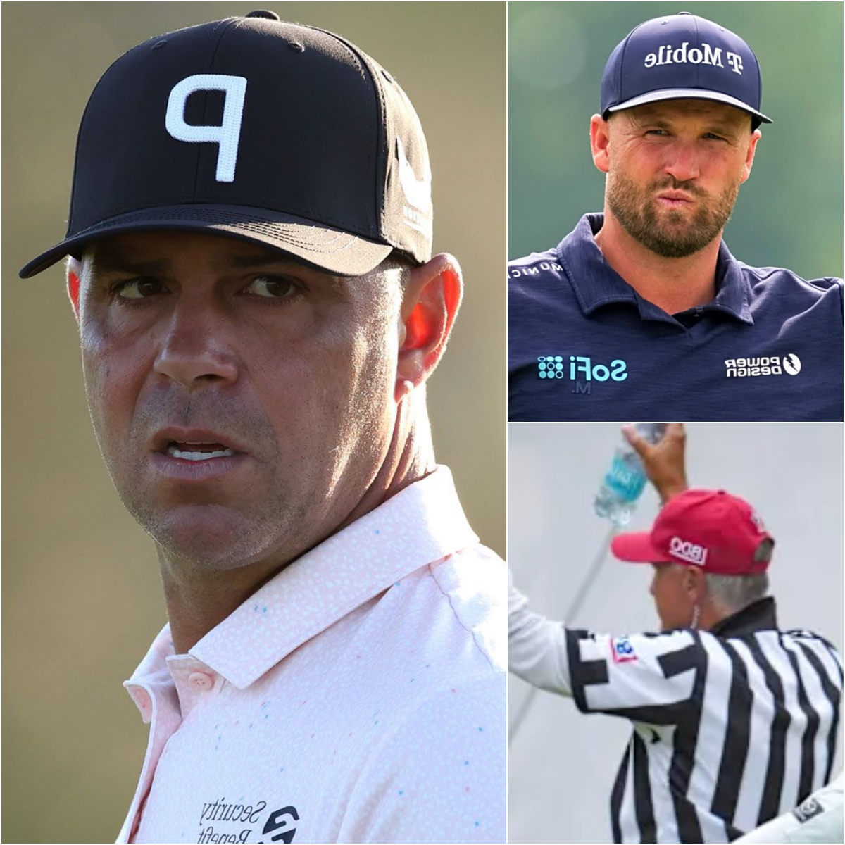 “HE’S BEING BLATANTLY SHIELDED!” — Gary Woodland publicly accused the officiating team of favoring Wyndham Clark at the BMW Championship.